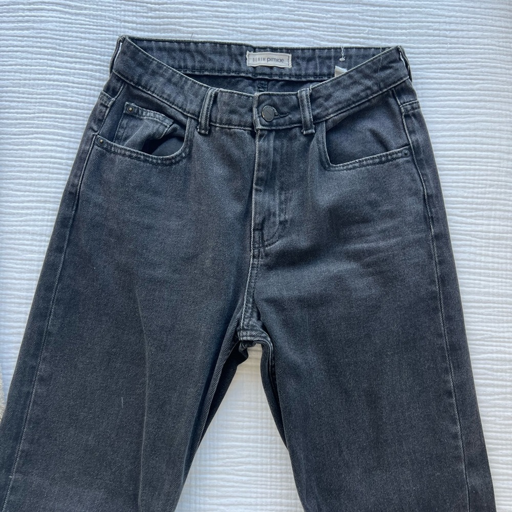 Pinkie Black Denim Pant